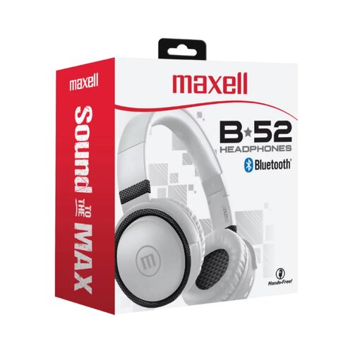 Maxell BT-B52 Bluetooth igralne slu&amp;scaron;alke, črno-bele Slike