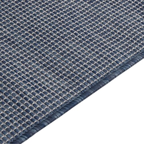  tepih ravnog tkanja 160 x 230 cm plavi Slike