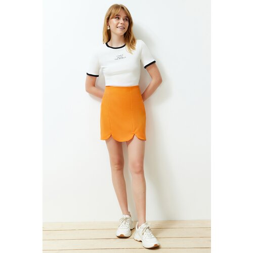Trendyol Orange Skirt Slike