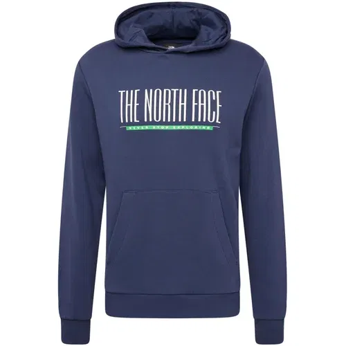 The North Face Majica 'EST 1966' temno modra / limeta / bela