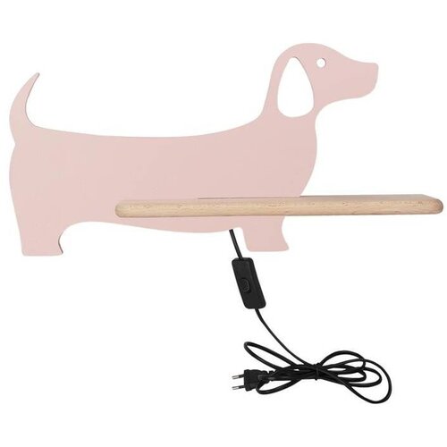 Candellux Lighting Ružičasta dječja lampa Dog - Cijene