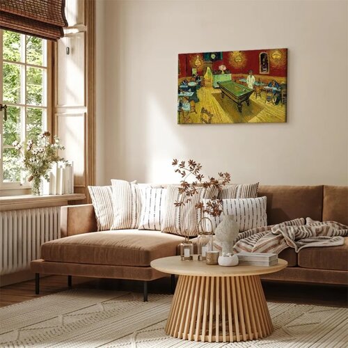  Slika - Vincent van Gogh &amp;ndash; The Night Caf&amp;eacute; 60x40 Na talijanskom platnu Slike