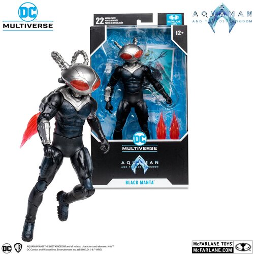 Grupo mcfarlane figurica dc comics aquaman in izgubljeno kraljestvo črna manta, (20838928) Slike