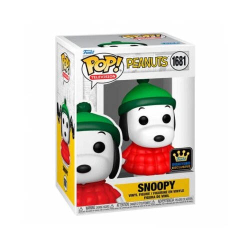 Funko POP! Animation: Peanuts - Snoopy In Coat w/Chase Slike