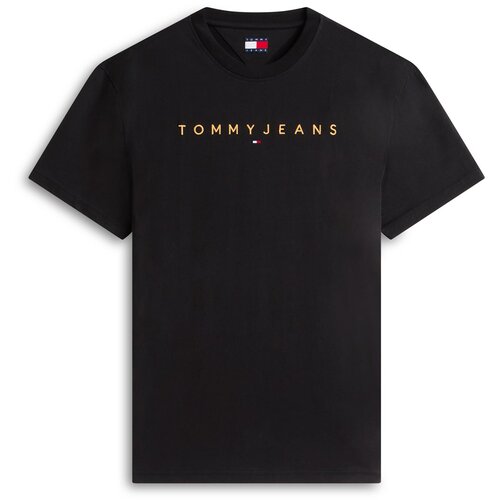 Tommy Jeans Majica narančasta / crna Slike