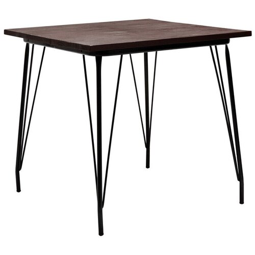 Premier Housewares Jedilna miza iz masivnega bresta &oslash; 80 cm District &ndash; Cene