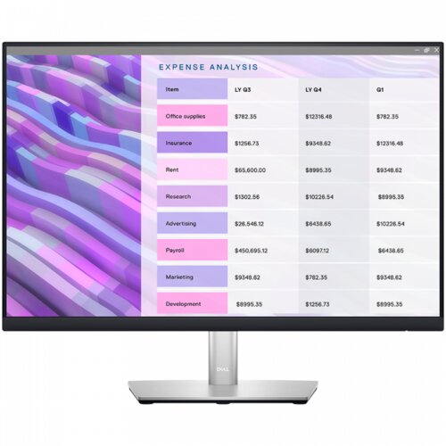 Dell Professional P2723DE 27in, 2560x1440, QHD, IPS Antiglare, 16:9. 1000:1, 350 cd/m2, 8ms/5ms, 178/178, 2x DP, HDMI (HDCP), US Slike