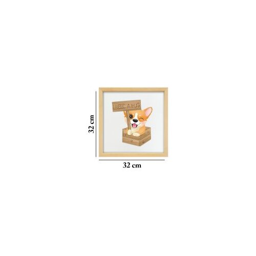 Wallity CAM2353 multicolor decorative framed painting Cene