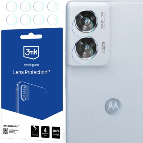 3mk MOTOROLA EDGE 50 FUSION ZA&amp;Scaron;ČITA LEČ KALJENO STEKLO ZA TELEFON, (21976423) Slike