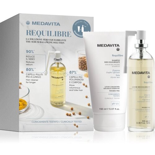Medavita Requilibre Sebum-Balancing Set poklon set za kosu Slike