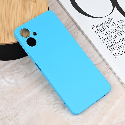 Teracell torbica Giulietta za Samsung A065F Galaxy A06 mat svetlo plava Slike