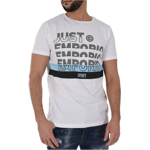 Just Emporio Majice s kratkimi rokavi JE-MELVIM-01 Bela Cene