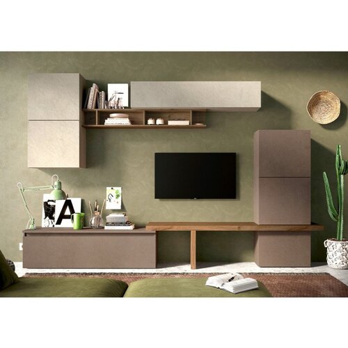 LC Mobili Sodobna stenska enota za TV, dol�ina 290 cm, INFINITY 2.0 900019-AGBRMR Cene