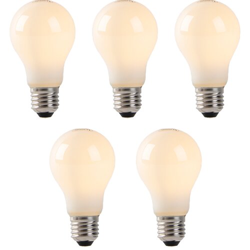 LUEDD Set 5 LED sijalk E27 opalno steklo 1W 80 lm 2200K Cene