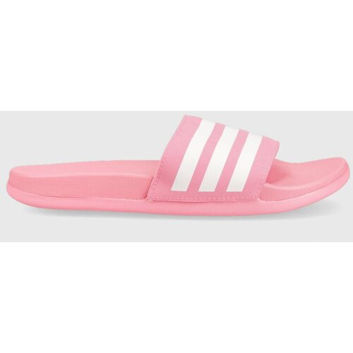 Adidas Otro&amp;scaron;ki natikači ADILETTE COMFORT K roza barva Slike