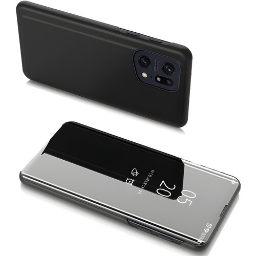IZMAEL.eu Futrola Clear View za Oppo Find X5 Lite - Crna Cijene