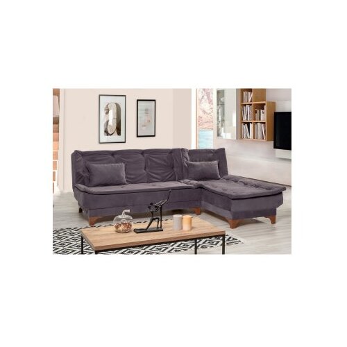 Atelier Del Sofa ugaona garnitura kelebek corner right anthracite Cene