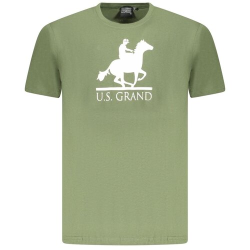 U.S. Grand Polo Club US Grand Polo Mu&amp;scaron;ka Majica Kratkih Rukava Zelena Slike