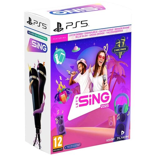 Plaion Let's Sing 2025 - Double Mic Bundle (Playstation 5) Cene