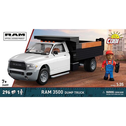 Cobi Toys COBI: RAM 3500 tovornjak s kipom, sestavljiva igrača (24659) Cene