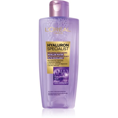 L&amp;acute;Or&amp;eacute;al Paris Hyaluron Specialist vlažilna micelarna voda s hialuronsko kislino 200 ml Slike