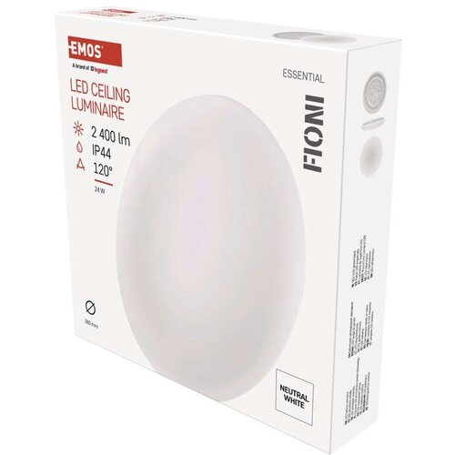 Emos zm1122 led panel fioni nadgradni okrugli nw 24w ip44 38x8cm ( 3353 ) Slike