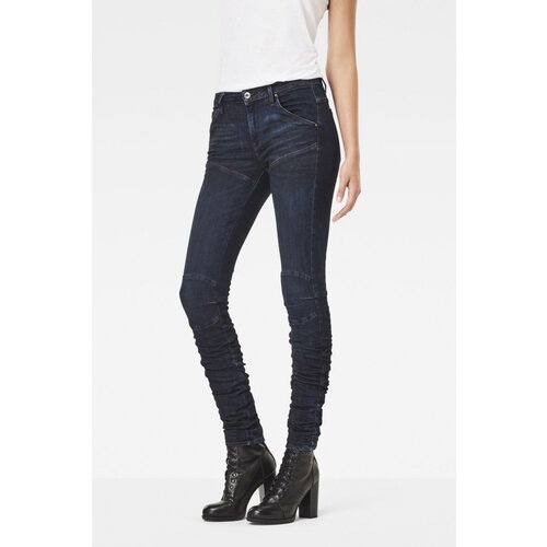 G-star jeans - 5620 staq 3D mid skinny wmn blue Slike