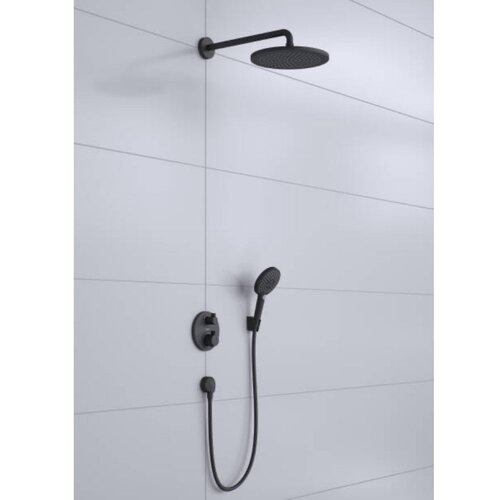 Hansgrohe 27961670 croma termostatski podometni komplet za tu&amp;scaron; črni Slike
