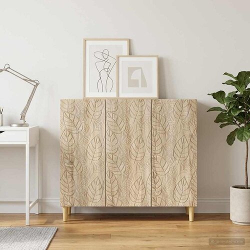  Kreveta Hrast sonoma 89 x 34,5 x 80 cm Konstruirano drvo Slike