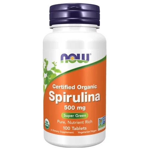 Now Foods Spirulina NOW, 500 mg (100 tablet)