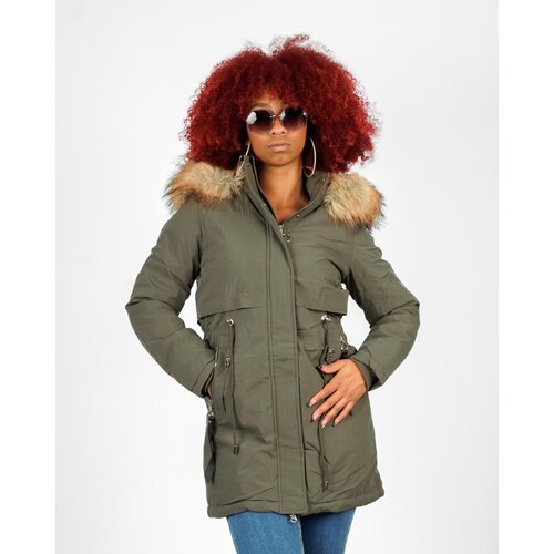 La Force Fashion ženska  jakna NT-8476-2 - zelena Cene