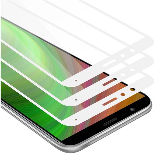 Cadorabo Honor 7X - Za&scaron;čitna folija v transparentno z belo - 3-pack Kaljeno steklo za za&scaron;čito zaslona s trdoto 9H in 3D dotikom, (20553234) Cene