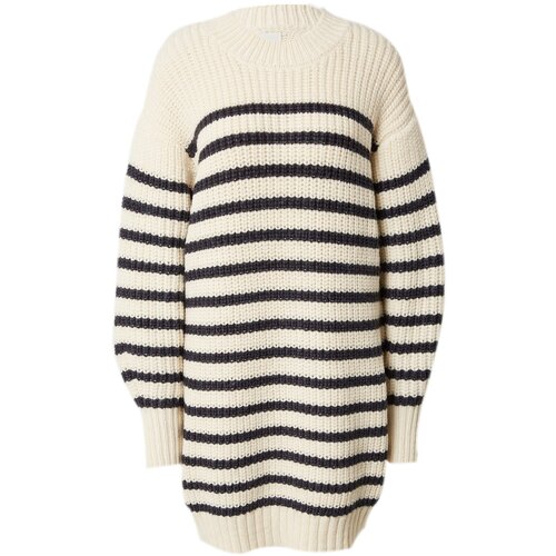 River Island Pletena obleka &amp;#039;CAMILLE&amp;#039; ecru / črna Slike