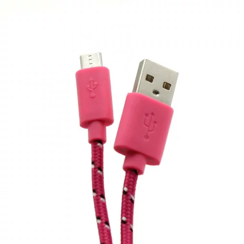 S Box KABEL USB->MICRO USB 1M Pink