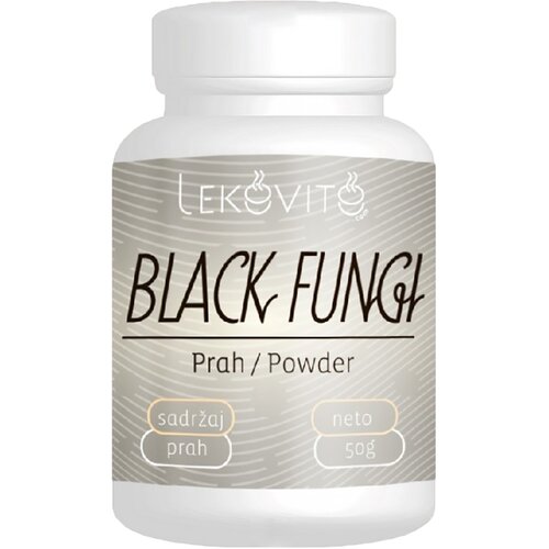 Lekovito Black fungy gljiva prah 50g Slike