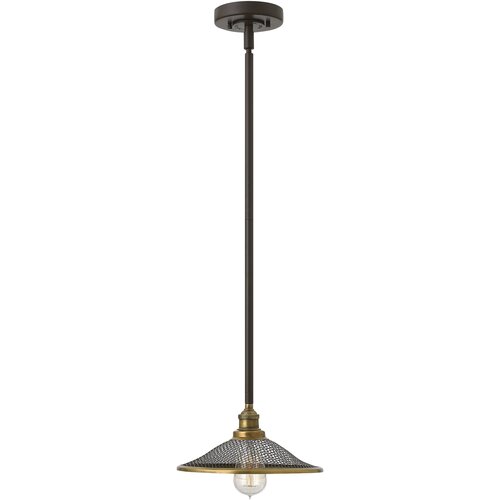 Elstead Lighting Elstead Rigby 1 viseča svetilka s svetlobno kupolo, Buckeye, bronasta, E27, (22098689) Cene