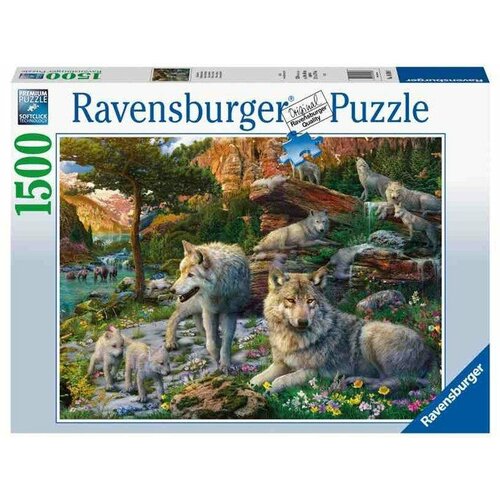 Ravensburger puzzle - Vukovi - 1500 delova Slike