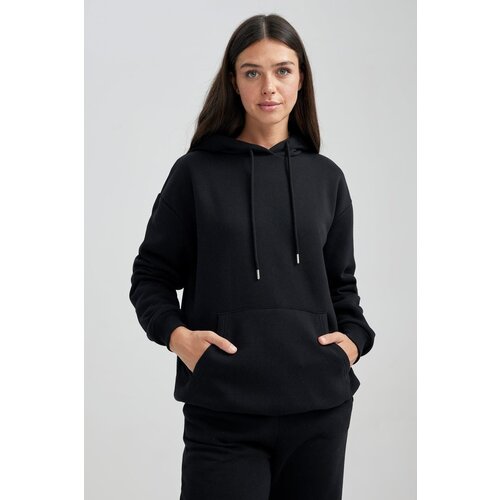 Defacto relax Fit Thick Hooded Sweatshirt Slike