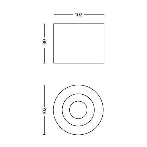Philips rasveta phase spot svetiljka bela led 1x4.5W 53300/31/16 Slike