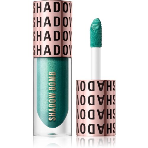 Makeup Revolution Shadow Bomb kovinska senčila za oči odtenek Obsessed Teal 4,6 ml Cene