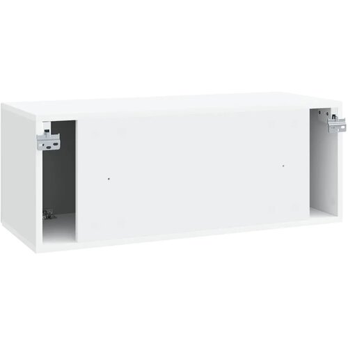  TV ormar za zid Bijela 78 5 x 31 x 30 cm Konstruirano drvo - Bijela 78 5 x 31 x 30 cm Slike