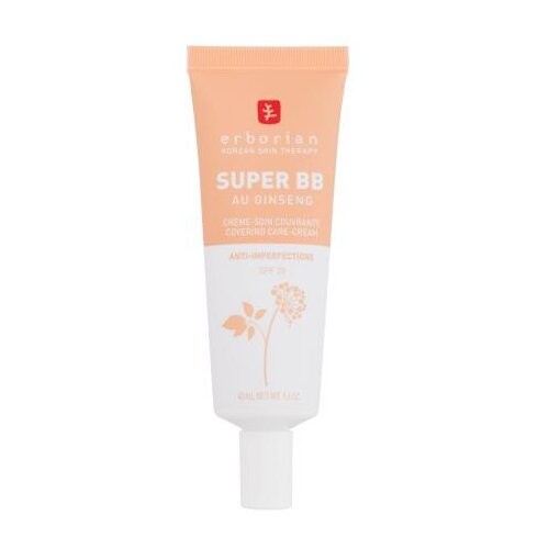 Erborian Super BB Covering Care-Cream SPF20 polno prekrivna bb krema za problematično kožo 40 ml Odtenek dor&amp;eacute; Slike