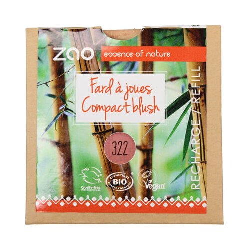 Zao dopunsko kompaktno rumenilo - 322 Brown Pink Cijene