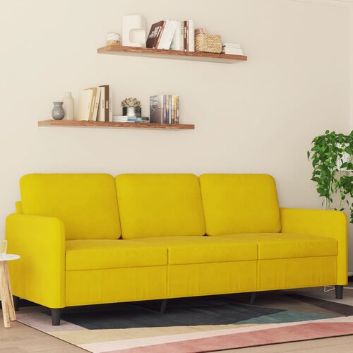  The Living Store Trosed rumen 180 cm žamet - Trosed, (21494867) Cene