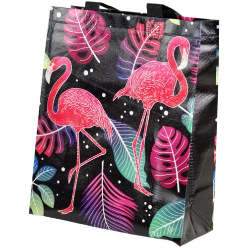 Flamingos Gift Bag Black 30.5cm x 24.5cm x 10cm Cijene