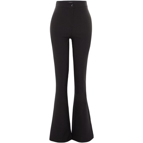Trendyol Ženske pantalone Twoaw20Pl0576, Crna Cene