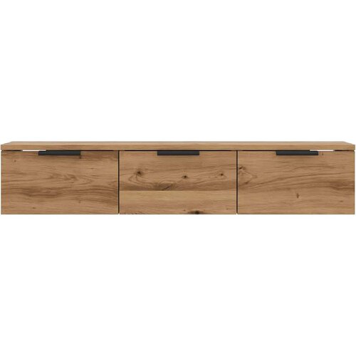 VidaXL Zidni ormarić Artisan hrast 102x30x20 cm izrađeno drvo Slike