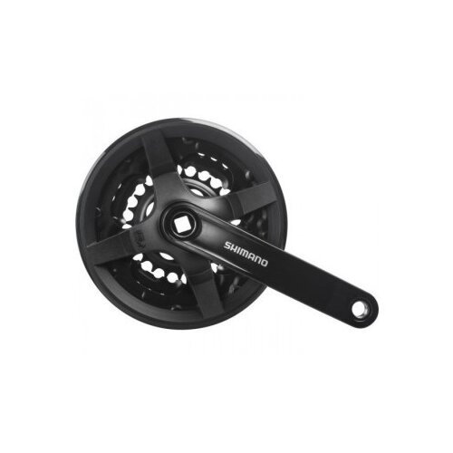 Shimano pogon tourney fc-ty301, 42x34x24t, kurbla 150mm ( EFCTY301K244CLB ) Slike
