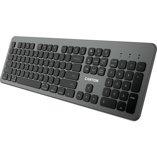 Canyon BK-10 multimedijalna bežična bluetooth 5.1 tastatura - US (CND-HBTK10-US) Slike