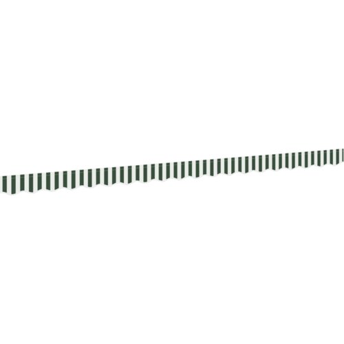 Tenda Valance za okvir 4.5 m Zelena i bijela 4.3x0.2 m Slike